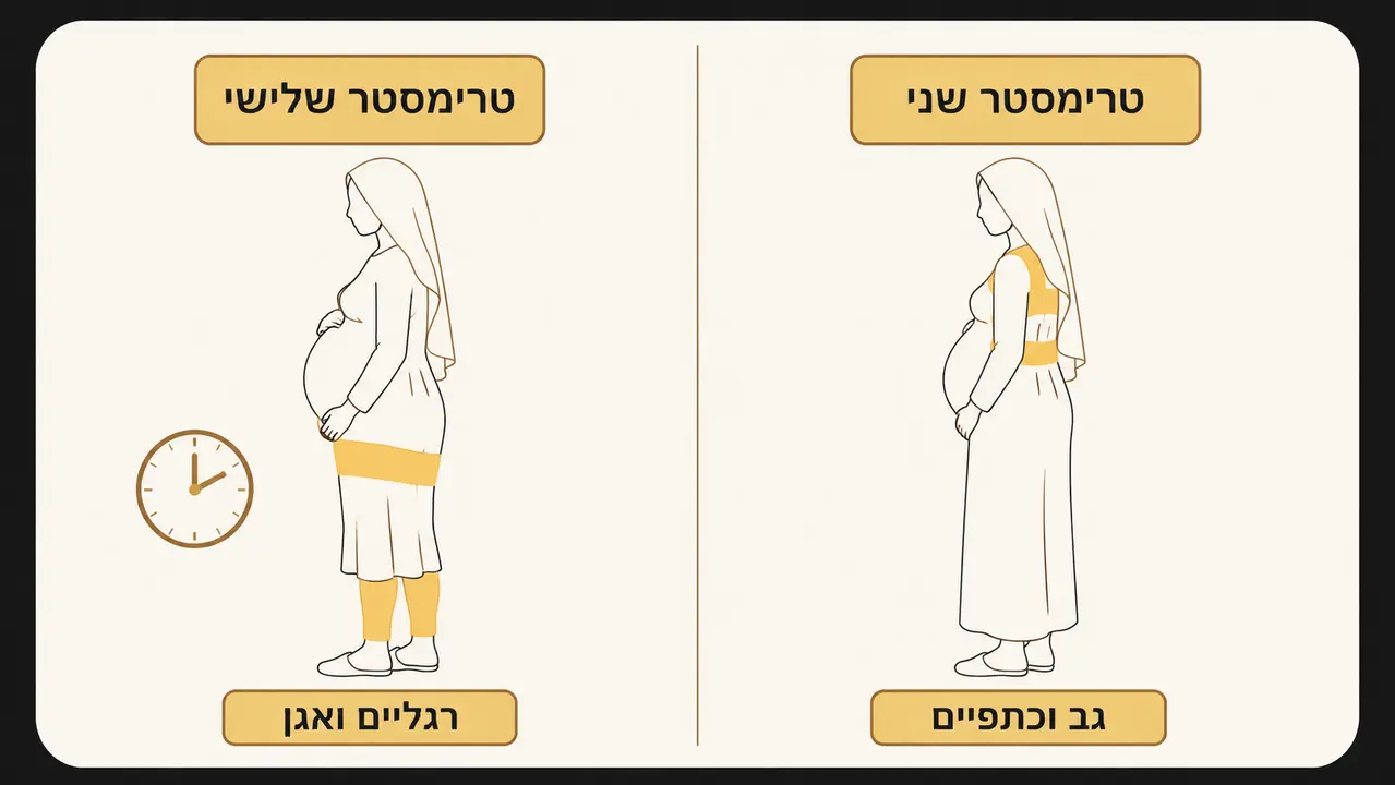 באיזה טרימסטר הכי מומלץ לעשות עיסוי