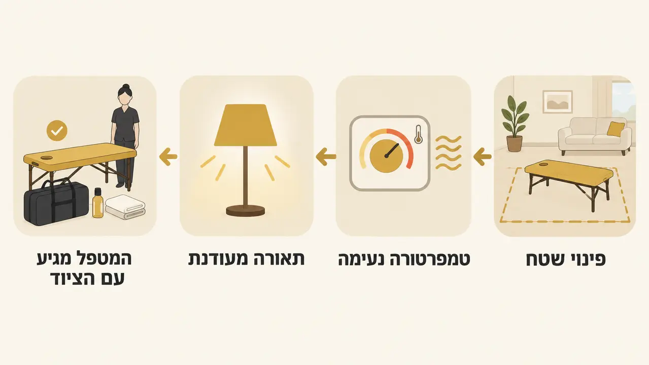 איך מתכוננים לעיסוי שוודי בבית, במשרד ובמלון