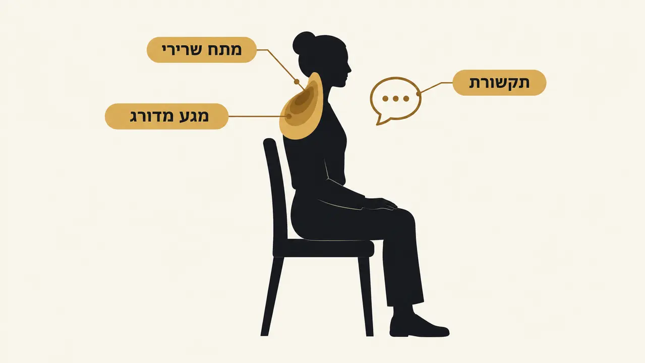 האם עיסוי מפנק מתאים למי שסובל ממתח בגב ובצוואר